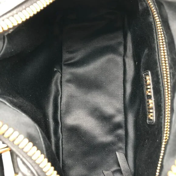 Miu Miu Black Leather Satchel Bag 22×11×8cm - Picture 13 of 13